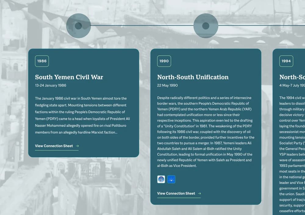 Examine the landmark events shaping contemporary politics.
